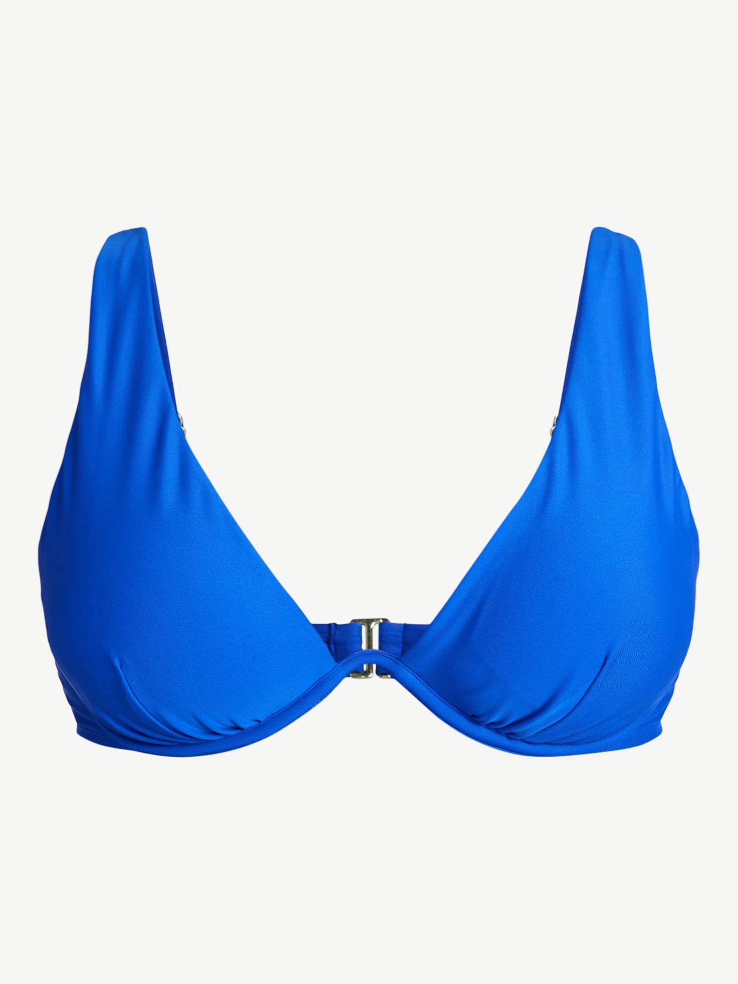 Time and Tru Women's and Women's Plus Underwire Bikini Top, Sizes XS-3X
