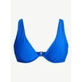 thumbnail image 5 of Time and Tru Women's and Women's Plus Underwire Bikini Top, Sizes XS-3X, 5 of 6