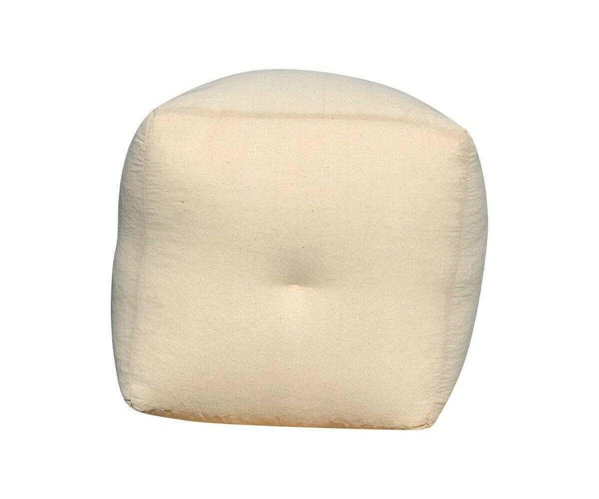 Spura Home Soft Bean Bag Replaceable Pouf Insert Cushion Square Cube