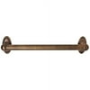 Classic Traditional 18" Grab Bar with Brass Construction - Finish: Antique English Matte
