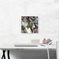 thumbnail image 2 of ARTCANVAS Bull Terrier Dog Breed Colorful Abstract Canvas Art Print - Size: 12" x 12" (0.75" Deep), 2 of 9