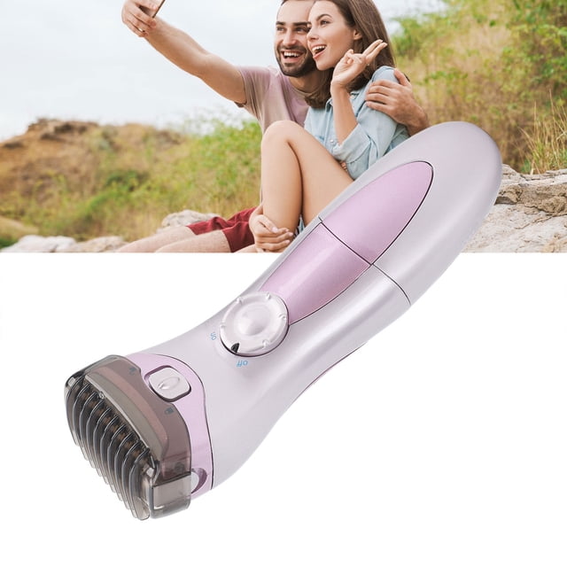 Cortadora de pelo eléctrica para mujer cabezal de cuchilla corte preciso interruptor sensible perilla Flexible removedor de pelo para mujer recargable para el hogar ANGGREK Otros