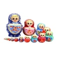 thumbnail image 4 of HILABEE 15Pcs Russian Nesting Dolls Display Art Crafts Matryoshka Dolls for Children, 4 of 9