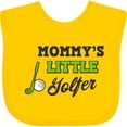 thumbnail image 3 of Inktastic Mommys Little Golfer with Golf Club and Ball Boys or Girls Baby Bib, 3 of 4
