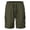 A-Army Green1986, variant on Men's Cargo Pocket Shorts Elastic Waist Drawstring Bottoms