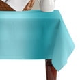 thumbnail image 4 of Turquoise Ombre Table Cloth Waterproof Tablecloths, Farmhouse Teal Gradient Modern Art Tablecloth Dining Table Cover for Kitchen Party Tabletop Outdoor, Rectangle Tablecloth 60x84 Inch, 4 of 9