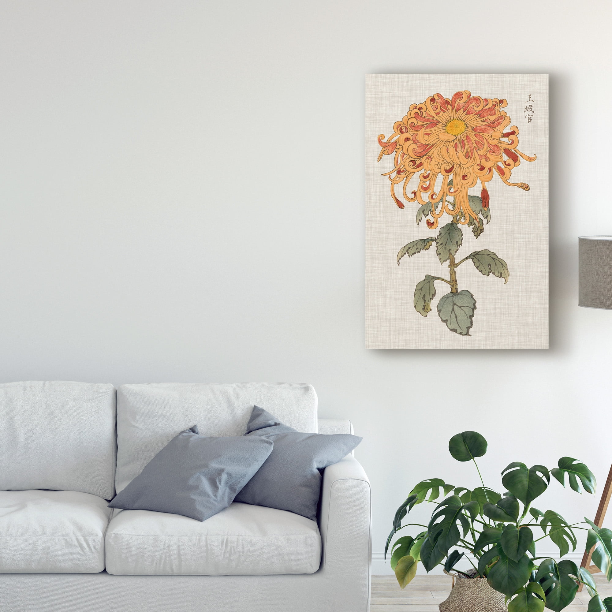 Trademark Fine Art 'UA CH Vibrant Mums I' Canvas Art by Vision Studio
