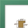 thumbnail image 2 of Craig Frames Confetti, 20x30 inch Picture Frame, Teal Green, 2 of 4