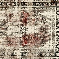 thumbnail image 1 of Ahgly Company Indoor Square Abstract Wheat Beige Abstract Area Rugs, 8' Square, 1 of 6