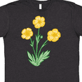 thumbnail image 4 of Inktastic Yellow Buttercup Flowers T-Shirt, 4 of 5