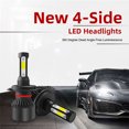 thumbnail image 2 of 2X LED Headlight Bulbs For Honda CRV 1997-2014 High &amp; Low Beam and Plug &amp;Play H4, 2 of 7