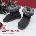 thumbnail image 4 of Botas DREAM PAIRS para Niños con Forro de Piel Sintética Gris Talla 11, 4 of 8