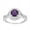 Amethyst, variant on 1.50 Ctw Round Shape Labradorite 925 Sterling Silver Solitaire Halo Women Wedding Ring