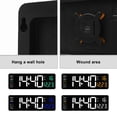 thumbnail image 3 of Reloj de pared Sailing LED con Control remoto pantalla grande para sala de estar, 3 of 10