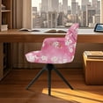 thumbnail image 4 of FOR U DESIGNS Cherry Blossom Pattern Chair Covers with Arms, Stretch Banquet Armchair Slipcover Modern Chair Slipcover Furniture Protector for Living Room Friendly for Kids Pets, 4 of 8