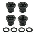 thumbnail image 3 of jiaping 2x4x Oil Pan Oil Drain Screw 06L103801 with 4Pcs Gasket O Rings Sump Plug for A3 , Black, 2 Pcs, 3 of 9