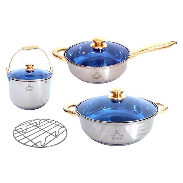 Batería De Cocina Huanyu 4.8 L , 3.1 L , 4.9 L