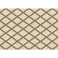 thumbnail image 1 of Ahgly Company Machine Washable Indoor Rectangle Transitional Moccasin Beige Area Rugs, 2' x 4', 1 of 7