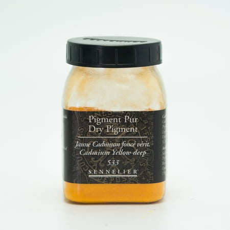 UPC: 3046450221876 | Sennelier Dry Pigment 150g Jar Cadmium Yellow Deep
