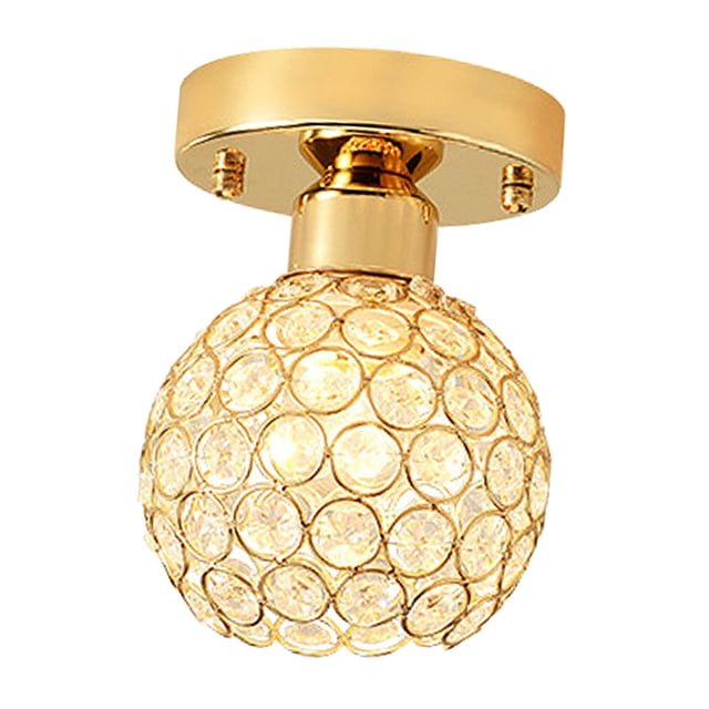 Luz de techo de cristal moderna Zulema Lámpara de techo Estilo B