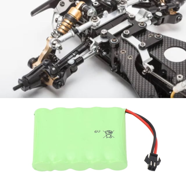 Batería De Litio Recargable, Batería De Litio 6.0V 2400mAh Reemplazo Portátil Para Camiones RC