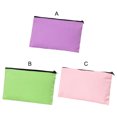 thumbnail image 5 of Aoanydony Jewelry Storage for Zipper Bag Canvas Cosmetics Earrings Bracelet Favors Organizer Pouch Jewellery Gifts Packaging Pocket Pink, 5 of 6