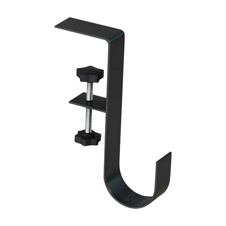 A Adjustable Heavy Duty Brick Hanger Hook 0.6 To 2.4 Inch Grip For Walls Masonry And Tile Black Finish Strong Hold For Decor And Tools