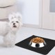 thumbnail image 2 of Alfombrilla antideslizante impermeable para cuencos de perros y gatos - Mantel individual duradero para comida, color negro, 2 of 8