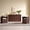 Brown, variant on Aitjunz 3 Pieces Modern Bedroom Furniture Set, 8 Drawer Dresser and 2 Nightstands with Charging Station, Curved Waterfall Edge Design, Natural