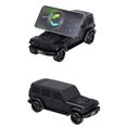 thumbnail image 4 of Altavoz Inalámbrico Bluetooth con Diseño de Coche, Luces, Flash, Reproducción de Tarjeta TF, Radio FM, Adorno de Escritorio, Regalo para Niños, Color Negro., 4 of 5