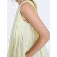 thumbnail image 5 of Free Assembly Women's Sleeveless Pleated Mini Dress, Sizes XS-XXL, 5 of 6
