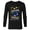 Black, variant on Marvel Studios Black Panther Crossing Halloween - Long Sleeve T-Shirt for Men - Customized-Black