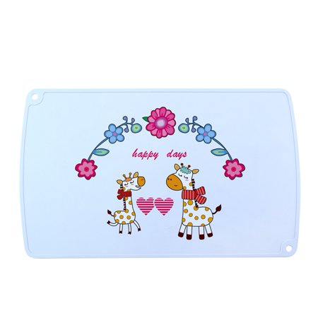 

Meizhencang 50x30cm Cute Donkey Owl Heat Spill Proof Silicone Kids Placemat Dining Food Mat