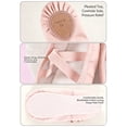 thumbnail image 6 of HWJAD Soft Leather Ballet Shoes for Toddler Little Kid/Big Kid Girls Boys Lace-Free Dance Slippers Ballerina Shoes, 6 of 8