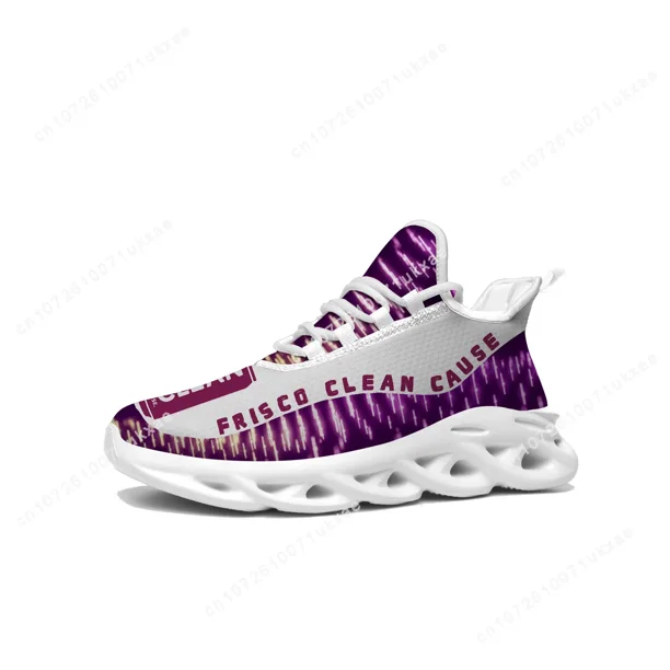 FRISCO CLEAN CAUSE Zapatillas planas de pickleball para hombre y mujer, deportivas para correr, de alta calidad, personalizables.