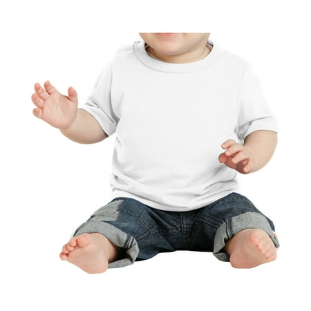 

Yellow Rooster Infant Core Cotton Little Baby T-Shirts White 6M