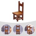 thumbnail image 4 of GOOHOCHY Chaise Miniature en Bois Mobilier Activités Parent-Enfant 1Ensemble, 4 of 8