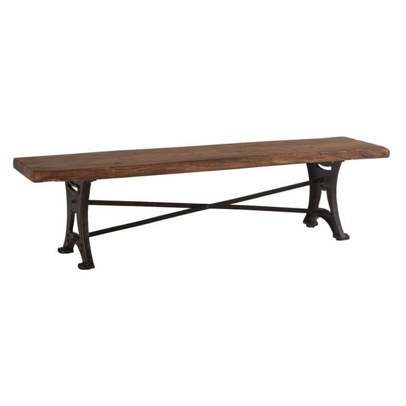 World Interiors Blayne Wood Bench