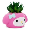 thumbnail image 2 of Sanrio My Melody 3-Inch Ceramic Mini Planter With Artificial Succulent, 2 of 8