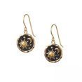 thumbnail image 2 of K-KED Fashion 925 Silver Moon Star Drop Earrings for Women Cubic Zirconia Delicate Jewelry Gift-Gold, 2 of 6