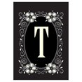 thumbnail image 1 of Toland Home Garden Classic Monogram T 12.5 x 18 Inch Decorative Flower Initial Garden Flag, 1 of 1