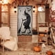 thumbnail image 1 of Cortina de puerta de Halloween, cubierta de Panel de puerta de miedo, cortina de ventana para casa cazada, decoración de vacaciones para interiores y Macarena Cortina de puerta de Halloween, 1 of 8