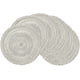 thumbnail image 1 of 6 Pcs Round Woven Placemats, 1 of 1