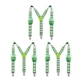 thumbnail image 4 of Tirantes de ST Patricks, accesorios para el día de San Patricio, suministros de disfraces ajustables Y espalda para fiesta, en casa,, 4 of 9