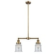 thumbnail image 2 of Innovations Lighting 209 Canton Canton 2 Light 21" Wide Linear Chandelier / Semi-Flush, 2 of 7
