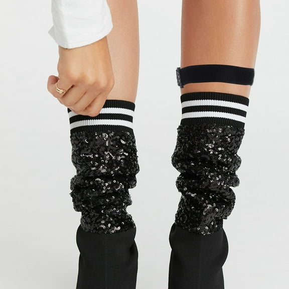 Masteelf  2 Pcs Adjustable Boots Fixed Belt Anti-slip Fastener Stay-up Straps Retainers Black