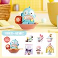 thumbnail image 1 of Personajes de Miniso Sanrio, juguetes de caja ciega de la serie divertida de comida colorida, figuritas de Anime, Kuromi Hangyodon, adornos de colección para niños, 1 of 5