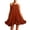 A Orange, variant on Summer Dresses Maxi Dress Solid Color Sleeveless Casual Dress Sundresses 2026 Army Green L