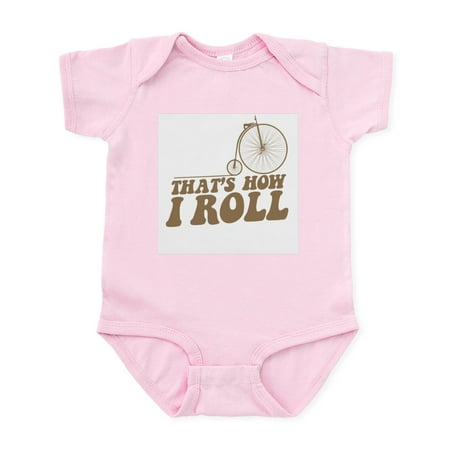 

CafePress - How I Roll PF Infant Bodysuit - Baby Light Bodysuit Size Newborn - 24 Months