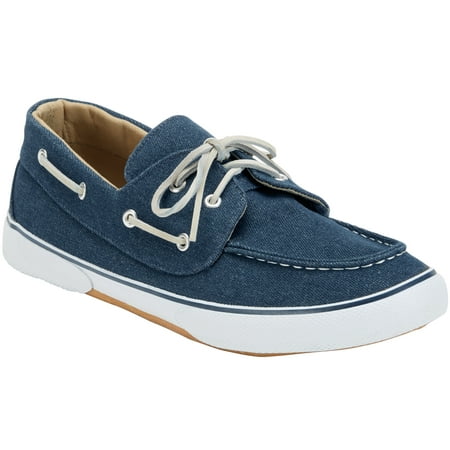 

Kingsize Men s Big & Tall Canvas Boat Shoe Loafers Shoes